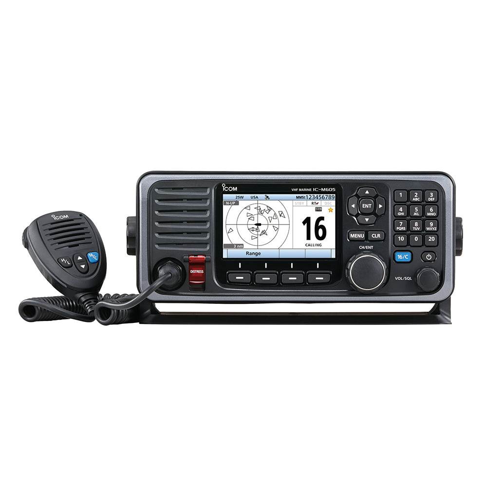 Suncoast Marine and Auto offers Icom M605 Fixed Mount 25W VHF w/Color Display [M605 31]