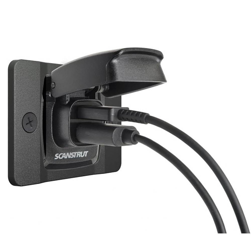 Suncoast Marine and Auto offers Scanstrut Flip Pro w/Front Fit Bezel 12/24V Fast Charge Dual USB-A/C Socket [SC-USB-F2]