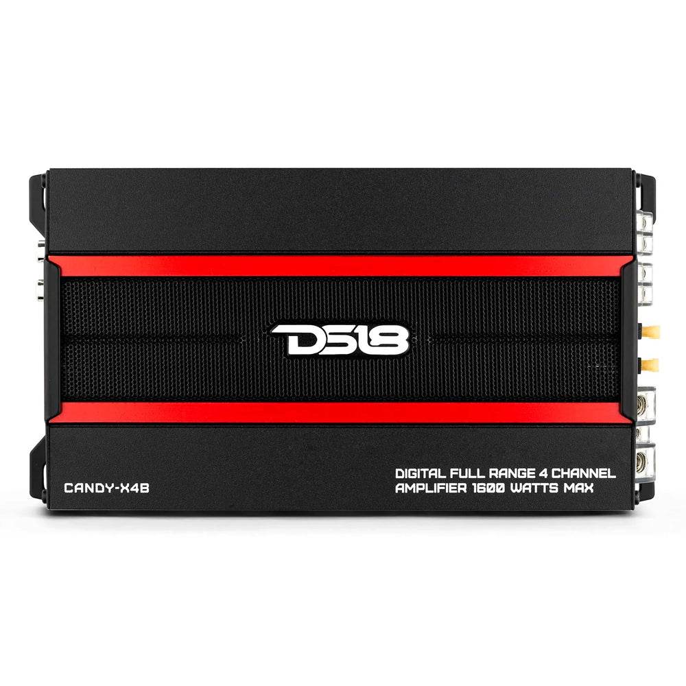 Suncoast Marine and Auto offers DS18 Audio Candy-X4B 4 Channel Amplifier - 1600W [CANDY-X4B]