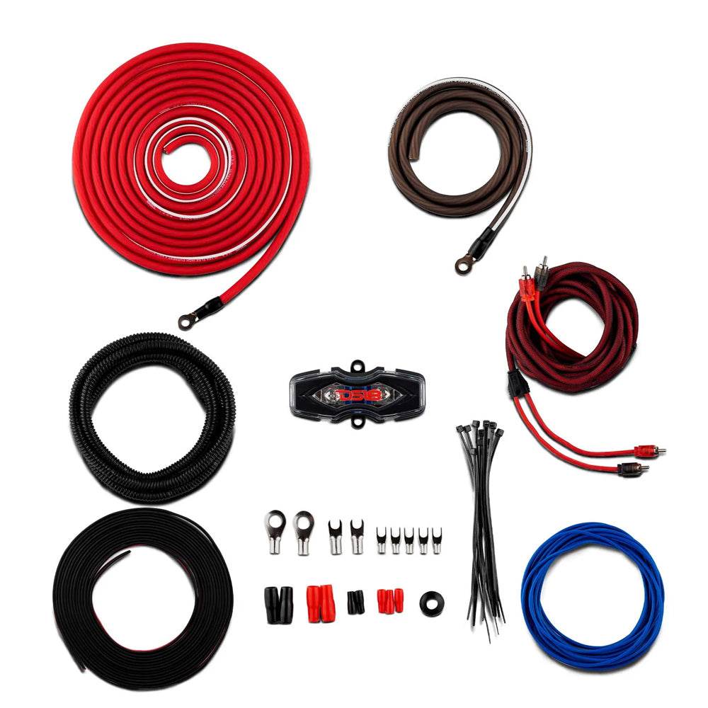 Suncoast Marine and Auto offers DS18 Amplifier Kit - 4 Gauge [AMPKIT4]