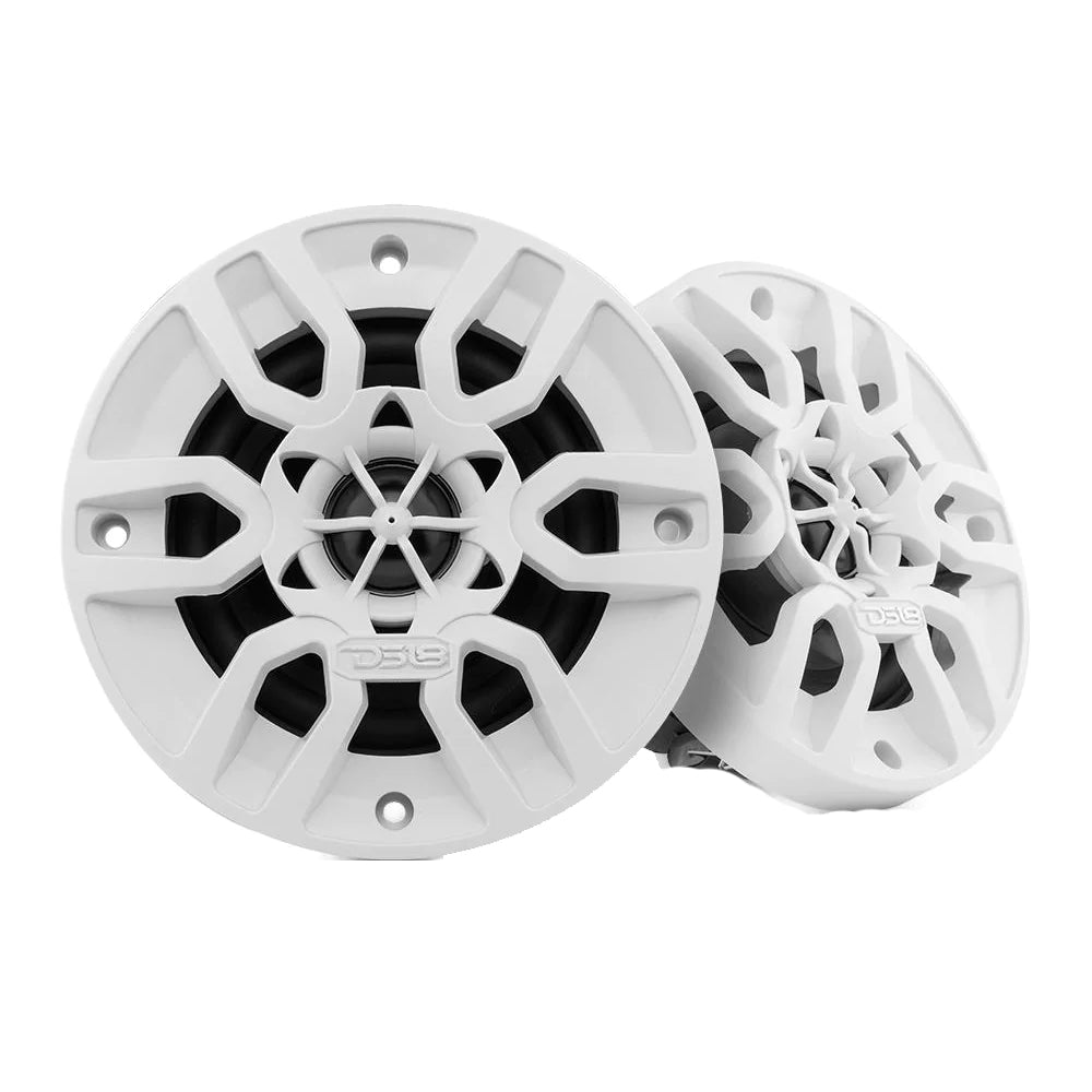 Suncoast Marine and Auto offers DS18 HYDRO MP4 4" 2-Way Marine Speakers - 150W - White [MP4/WH]