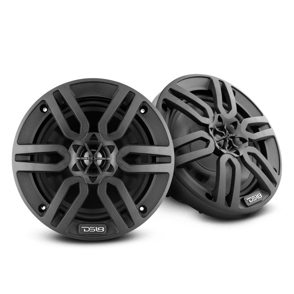 Suncoast Marine and Auto offers DS18 HYDRO MP6 6.5" 2-Way Marine Speakers - 180W - Black [MP6/BK]