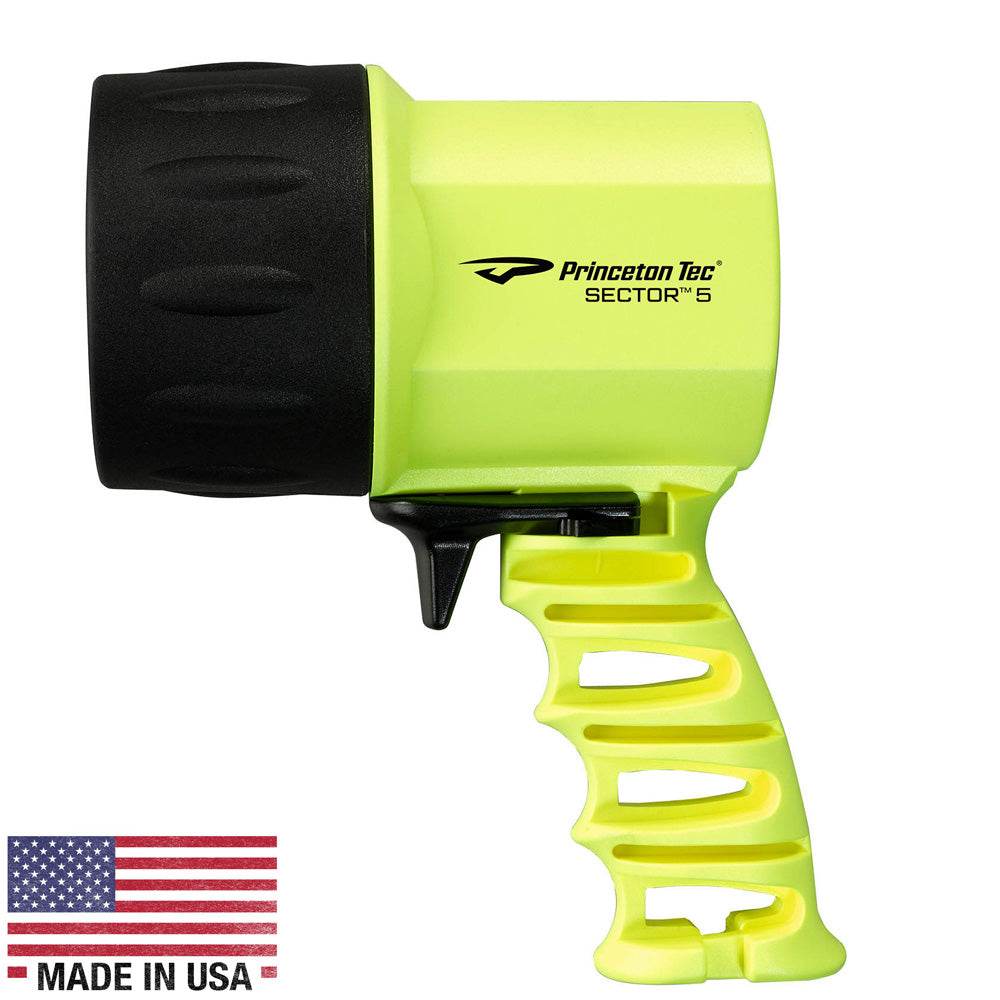 Suncoast Marine and Auto offers Princeton Tec Sector 5 LED Light - Neon Yellow [S522-NY]