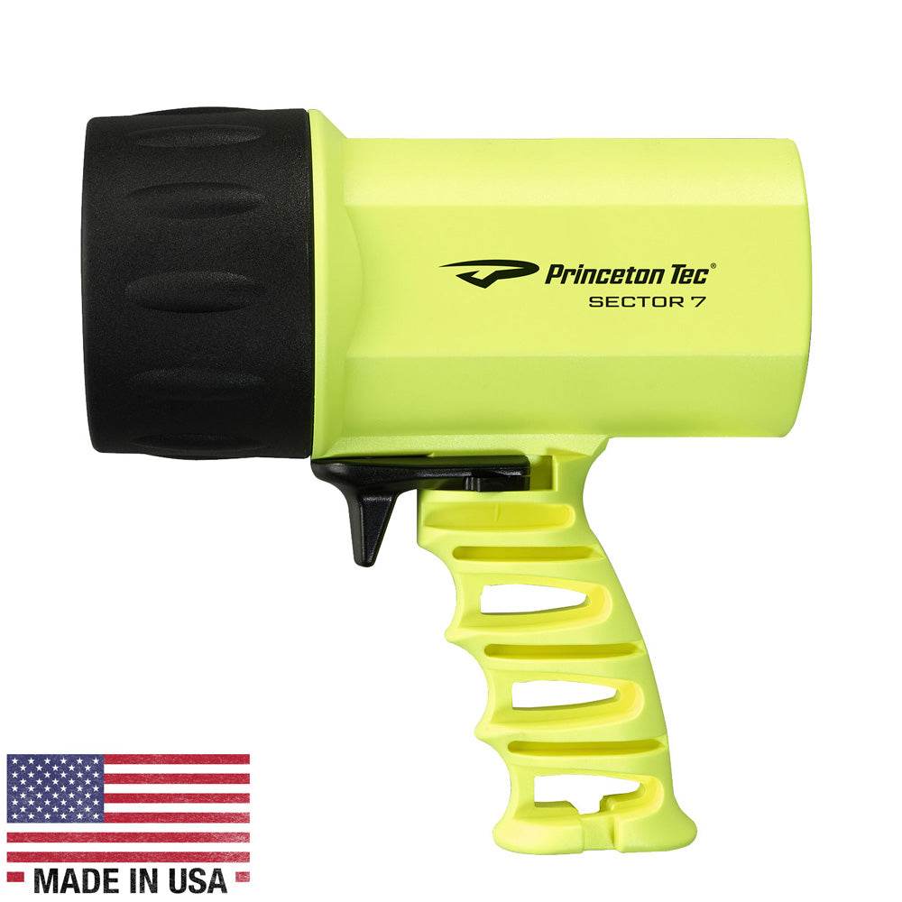 Suncoast Marine and Auto offers Princeton Tec Sector 7 LED Spotlight - Neon Yellow [S722-NY]