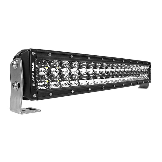 Suncoast Marine and Auto offers Black Oak Pro Series 3.0 Double Row 20" LED Light Bar - Combo Optics - Black Housing [20C-D5OS]