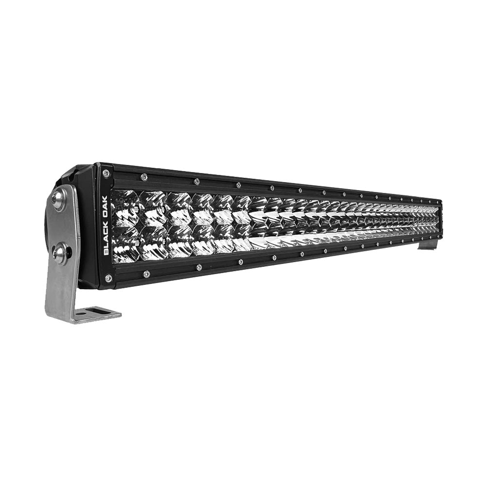 Suncoast Marine and Auto offers Black Oak Pro Series 3.0 Double Row 30" LED Light Bar - Combo Optics - Black Housing [30C-D5OS]