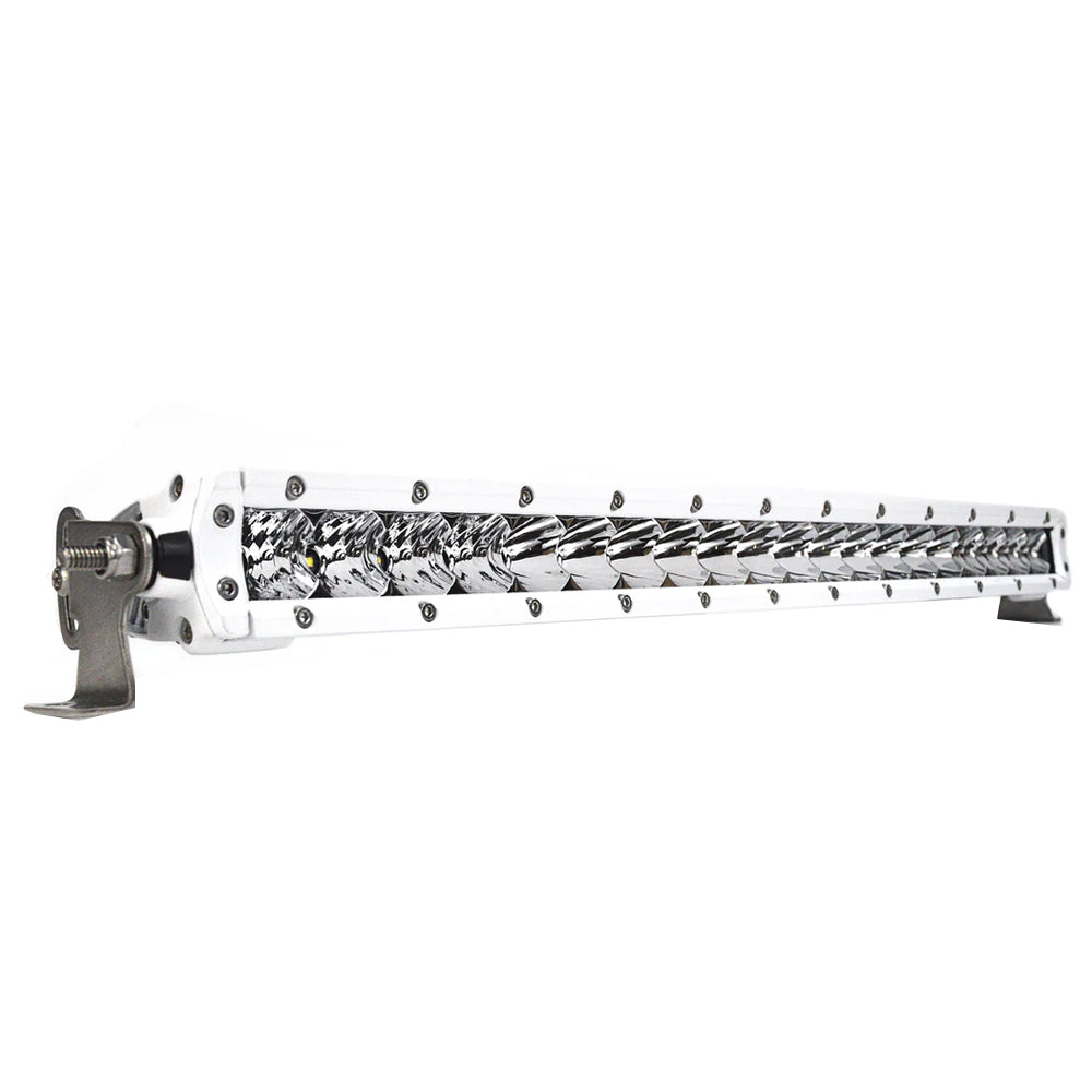 Suncoast Marine and Auto offers Black Oak Pro Series 3.0 Single Row 20" LED Light Bar - Combo Optics - White Housing [20CM-S5OS]