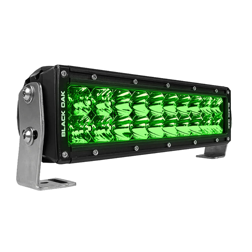 Suncoast Marine and Auto offers Black Oak 10" Green LED Hog Hunting Light Bar - Combo Optics - Black Housing - Pro Series 3.0 [10G-D3OS]