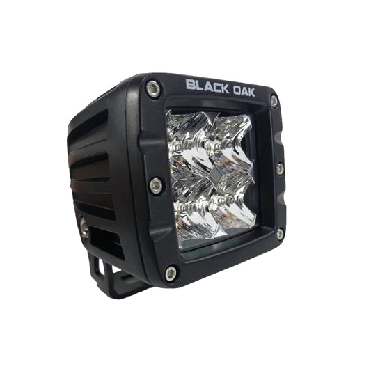 Suncoast Marine and Auto offers Black Oak 2" LED Pod Light - Spot Optics - Black Housing - Pro Series 3.0 [2S-POD10CR]