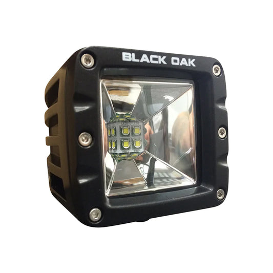 Suncoast Marine and Auto offers Black Oak 2" LED Light Pod - Scene Optics - Black Housing - Pro Series 3.0 [2SL-POD10CR]