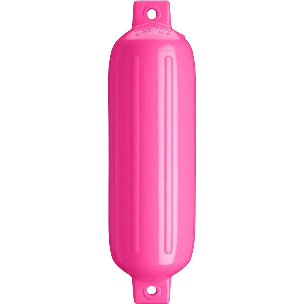 Suncoast Marine and Auto offers Polyform G-3 Twin Eye Fender 5.5" x 19" - Pink [G-3-PINKWO]