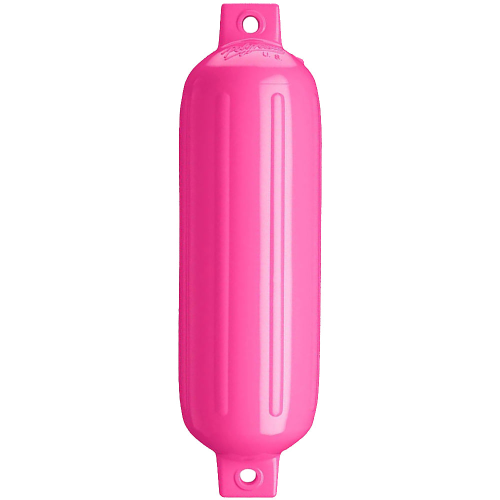 Suncoast Marine and Auto offers Polyform G-5 Twin Eye Fender 8.8" x 26.8" - Pink [G-5-PINKWO]