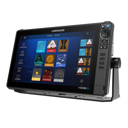 Suncoast Marine and Auto offers Lowrance HDS PRO 16 - w/ Preloaded C-MAP DISCOVER OnBoard - No Transducer [000-16005-001]