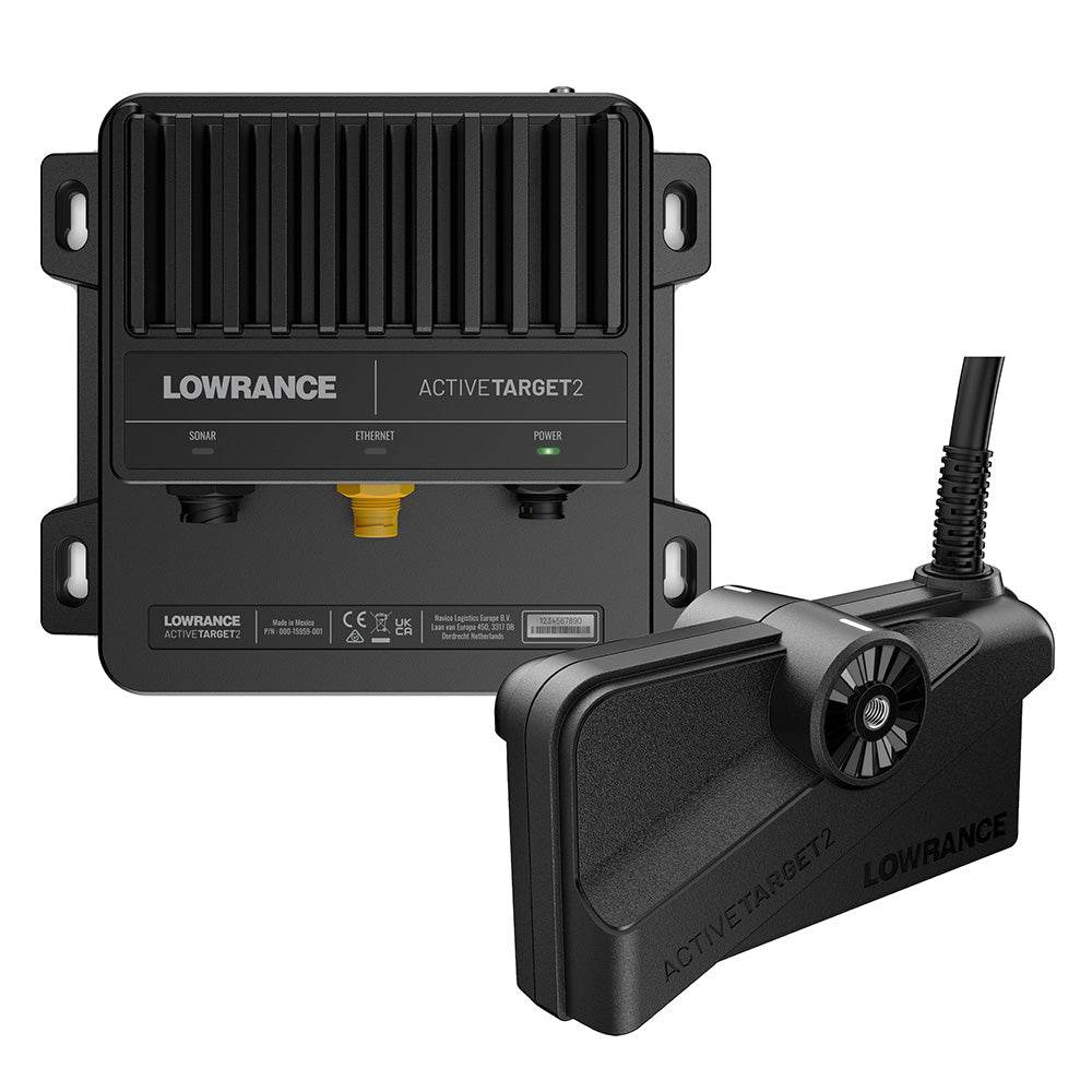 Suncoast Marine and Auto offers Lowrance ActiveTarget 2 Live Sonar w/Transducer (Module + XDCR+ Mounts) [000-15959-001]