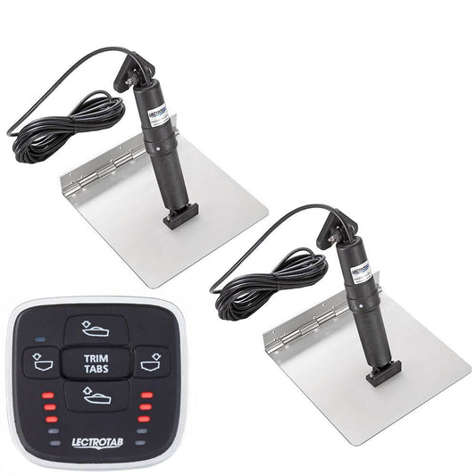 Suncoast Marine and Auto offers Lectrotab XKA Stainless Steel Trim Tab Kit w/MLC-1 Control - 12 x 24 [XKASML12X24]