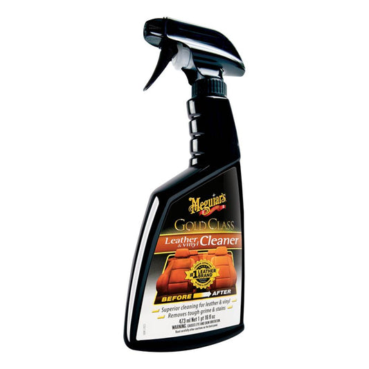 Suncoast Marine and Auto offers Meguiars Gold Class Leather Vinyl Cleaner - 16oz [G18516]