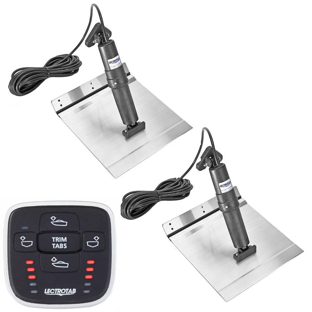 Suncoast Marine and Auto offers Lectrotab XKA Aluminum Alloy Trim Tab Kit w/MLC-1 Control - 9 x 18 [XKASML9X18A]