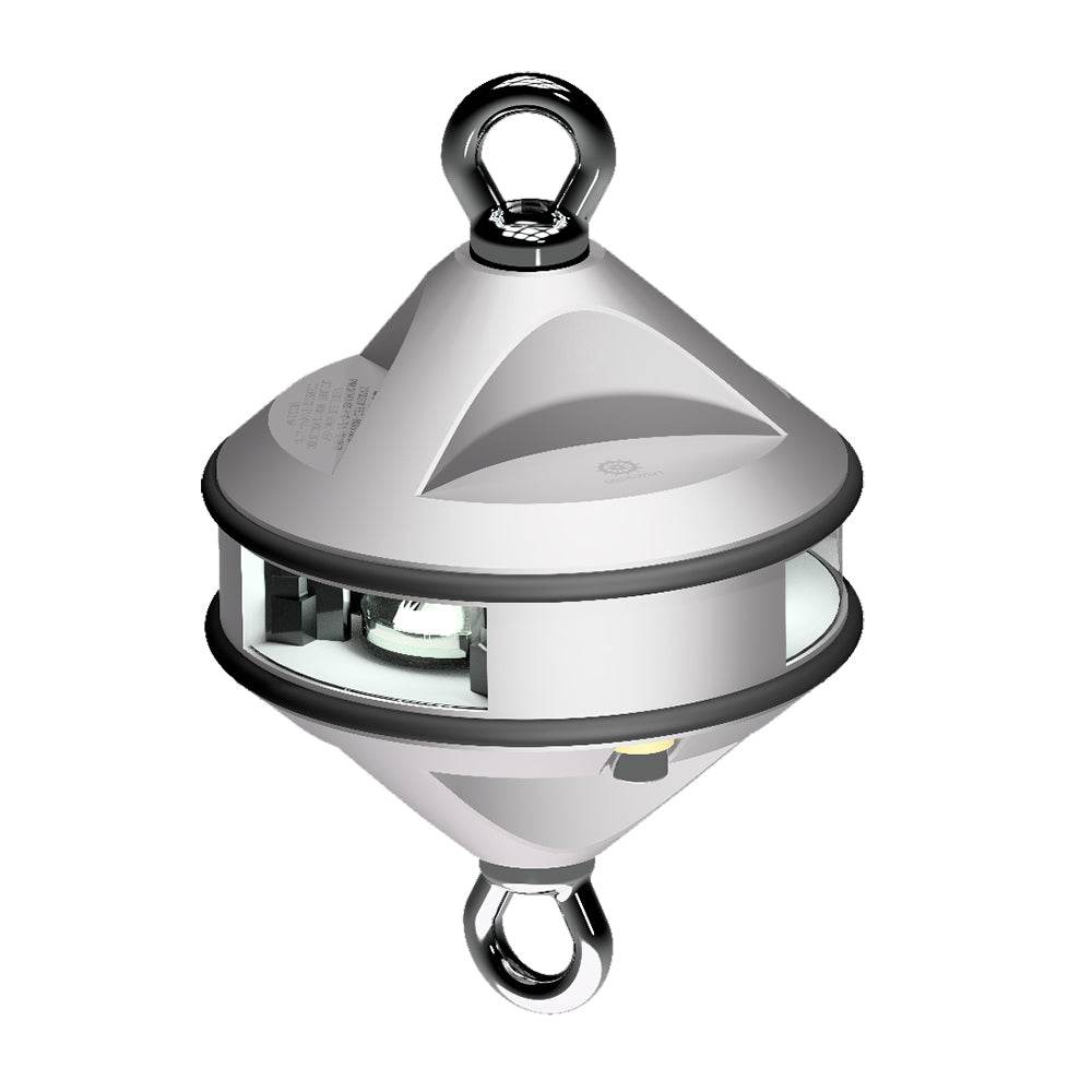 Suncoast Marine and Auto offers Lopolight Series 200-012 - Hoist Light - 2NM - White - Silver Housing [200-012G2-H1C]