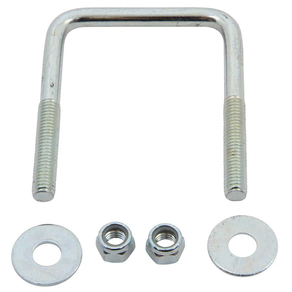 Suncoast Marine and Auto offers C.E. Smith Zinc U-Bolt 7/16"-14 X 3-1/8" X 4" w/Washers Nuts - Square [15253A]