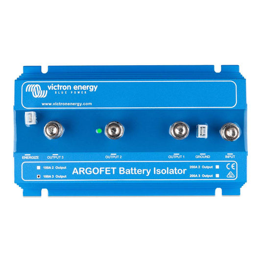 Suncoast Marine and Auto offers Victron Argofet Battery Isolator 100-3 3 Batteries - 100AMP [ARG100301020R]