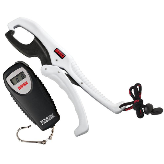 Suncoast Marine and Auto offers Rapala Floating Fish Gripper Scale Combo [RFFGSC]