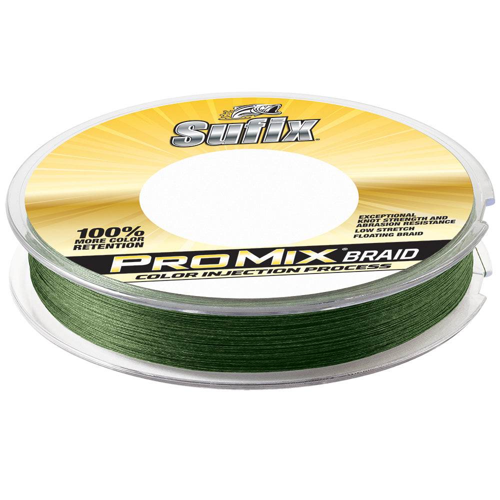 Suncoast Marine and Auto offers Sufix ProMix Braid - 10lb - Low-Vis Green - 300 yds [630-110G]