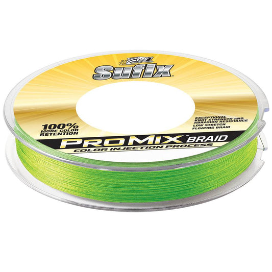 Suncoast Marine and Auto offers Sufix ProMix Braid - 10lb - Neon Lime - 300 yds [630-110L]