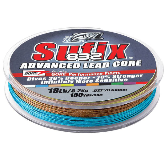 Suncoast Marine and Auto offers Sufix 832 Advanced Lead Core - 12lb - 10-Color Metered - 100 yds [658-112MC]