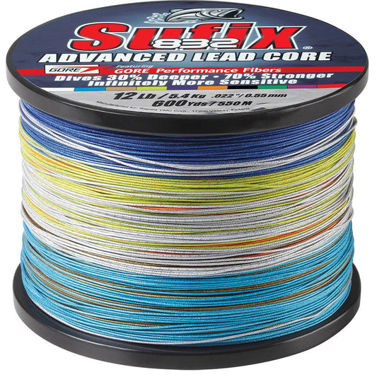 Suncoast Marine and Auto offers Sufix 832 Advanced Lead Core - 12lb - 10-Color Metered - 600 yds [658-312MC]