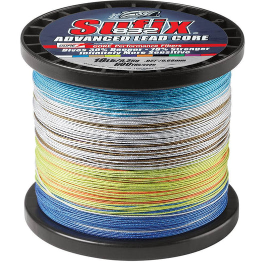 Suncoast Marine and Auto offers Sufix 832 Advanced Lead Core - 18lb - 10-Color Metered - 600 yds [658-318MC]