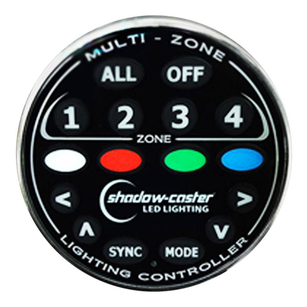 Suncoast Marine and Auto offers Shadow-Caster Round Zone Controller 4 Channel Remote f/MZ-LC or SCM-LC [SCM-ZC-REMOTE]