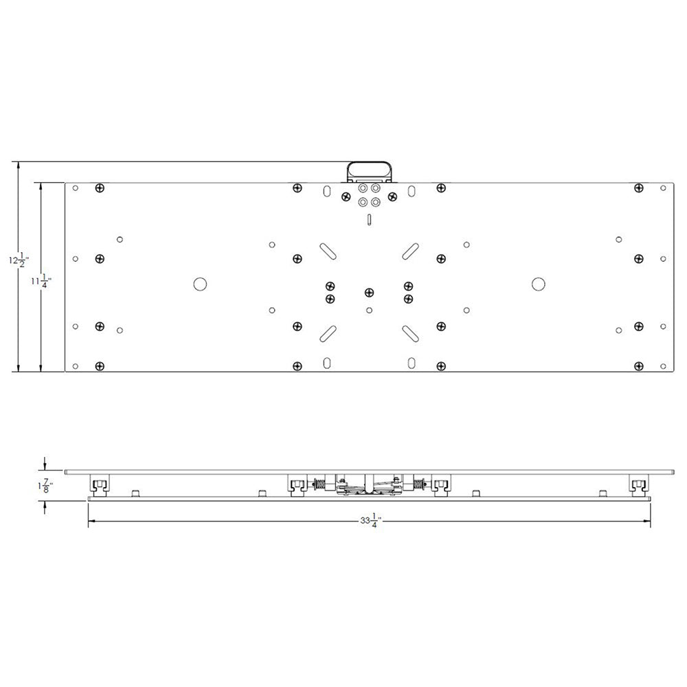 Suncoast Marine and Auto offers TACO 11-1/8" x 36" Manual Seat Slide [M20-3611]