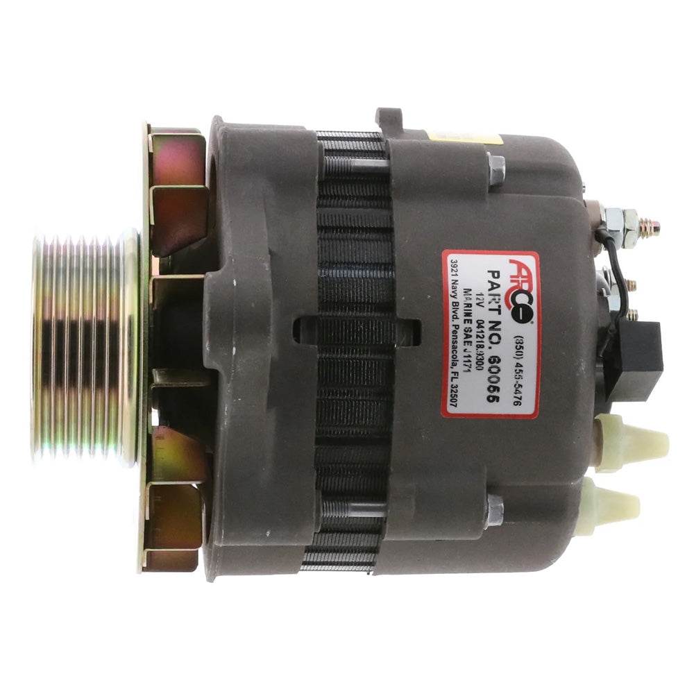 Suncoast Marine and Auto offers ARCO Marine Premium Replacement Alternator w/Multi-Groove Pulley - 12V 55A [60055]