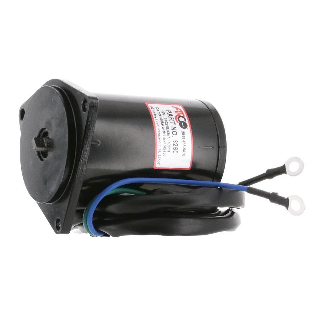 Suncoast Marine and Auto offers ARCO Marine Replacement Outboard Tilt Trim Motor - Yamaha, 2-Wire, 3 Bolt, Flat Blade [6260]