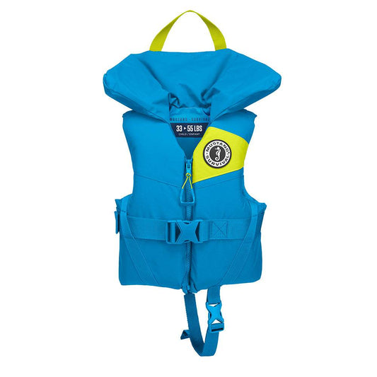 Suncoast Marine and Auto offers Mustang Lil Legends Child Foam Vest - Azure Blue [MV3555-268-0-216]