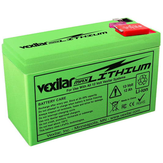 Suncoast Marine and Auto offers Vexilar 12V - 12 AH Max Lithium Battery [V-200L]