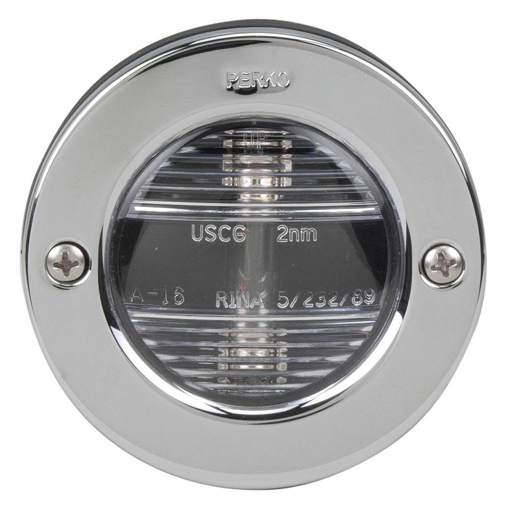 Suncoast Marine and Auto offers Perko Vertical Mount Stern Light 12VDC w/STS Bezel [0946DP1STS]