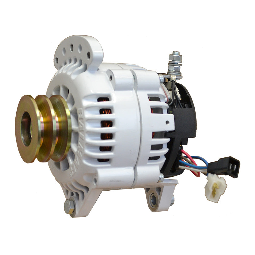 Suncoast Marine and Auto offers Balmar Alternator 100 AMP 12V 3.15" Dual Foot Saddle Pulley w/Isolated Ground [60-100-DV]