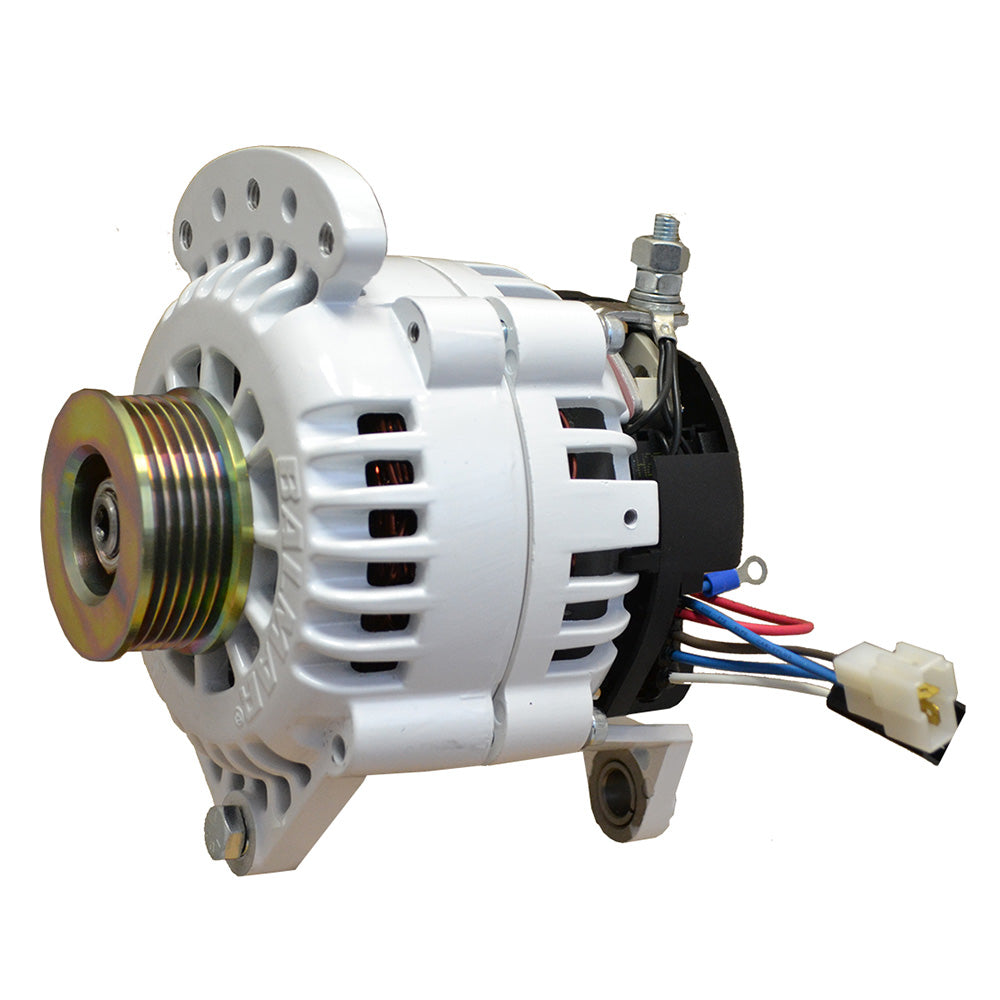 Suncoast Marine and Auto offers Balmar Alternator 150 AMP 12V 4" Dual Foot Saddle K6 Pulley w/Isolated Ground [604-150-K6]