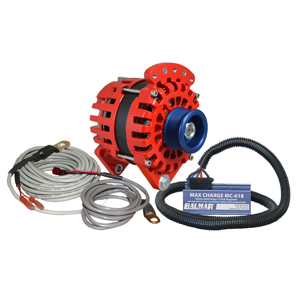 Suncoast Marine and Auto offers Balmar Alternator 170 AMP Kit 12V 3.15" Dual Foot Saddle J10 Pulley Regulator Temp Sensor [XT-CR-170-J10-KIT]