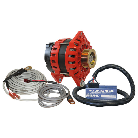 Suncoast Marine and Auto offers Balmar Alternator 170 AMP Kit 12V 4" Dual Foot Saddle K6 Pulley [XT-DF4-170-K6]