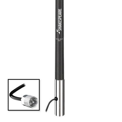 Suncoast Marine and Auto offers Shakespeare 5104 4 Classic VHF Antenna w/15' RG-58 Cable - Black [5104-BLK]