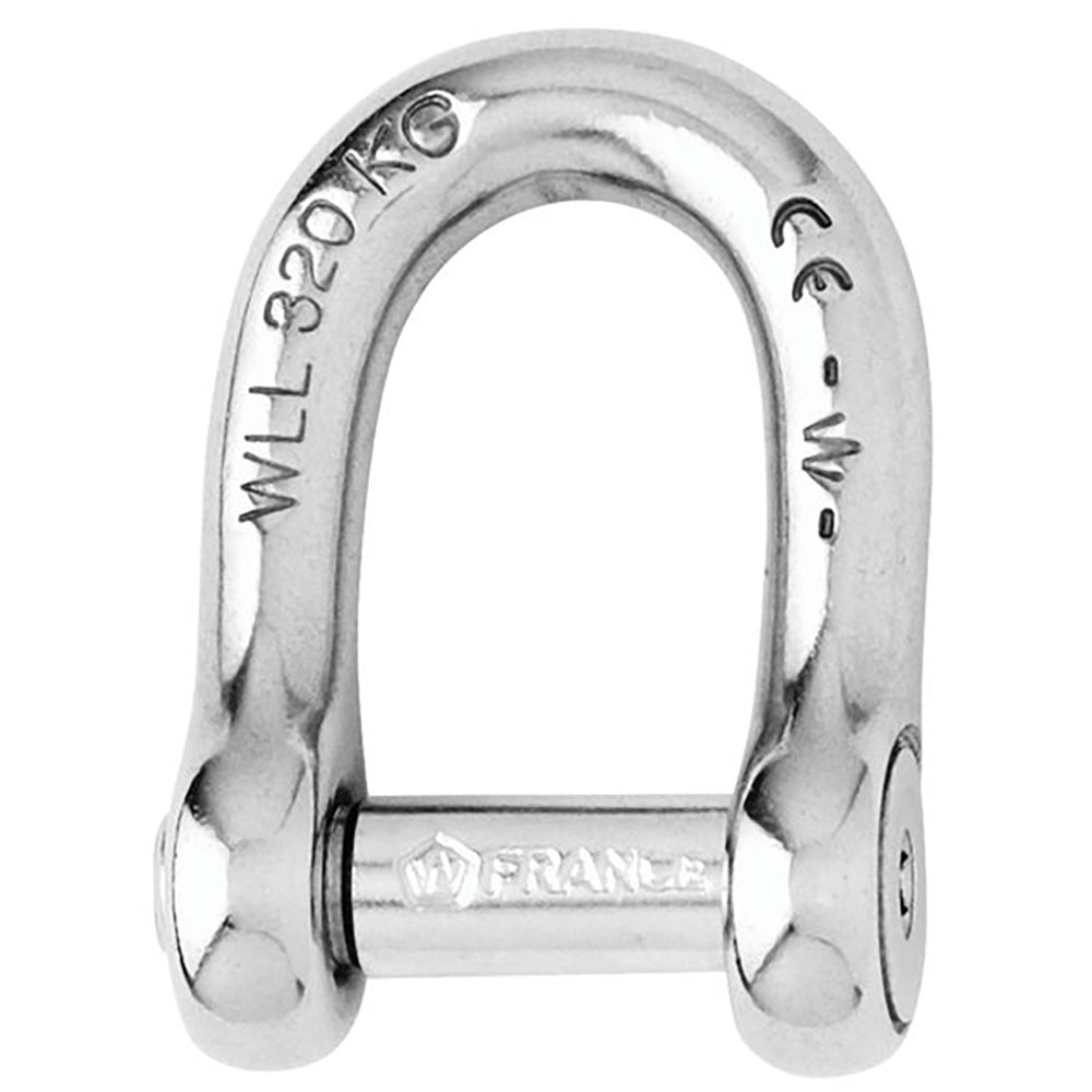 Suncoast Marine and Auto offers Wichard Self-Locking Allen Head Pin D Shackle - 6mm Diameter - 1/4" [01303]