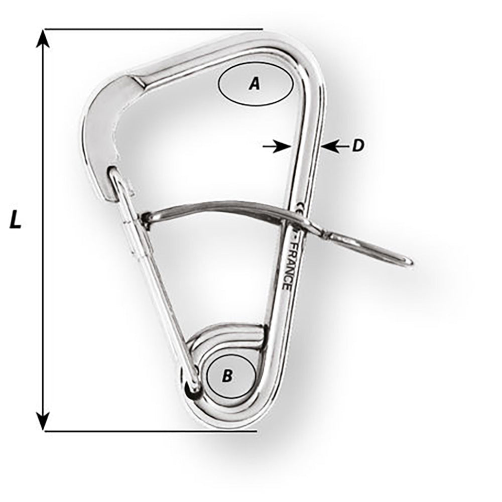 Suncoast Marine and Auto offers Wichard Automatic Mooring Hook - 170mm Length - 6-11/16" [02329]