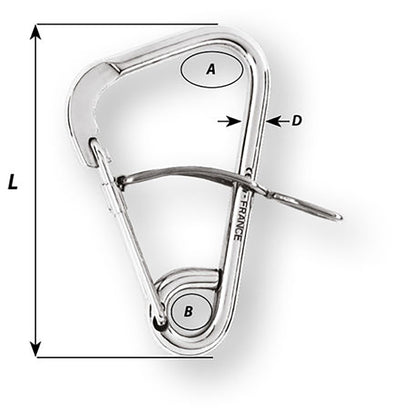 Suncoast Marine and Auto offers Wichard Automatic Mooring Hook - 170mm Length - 6-11/16" [02329]