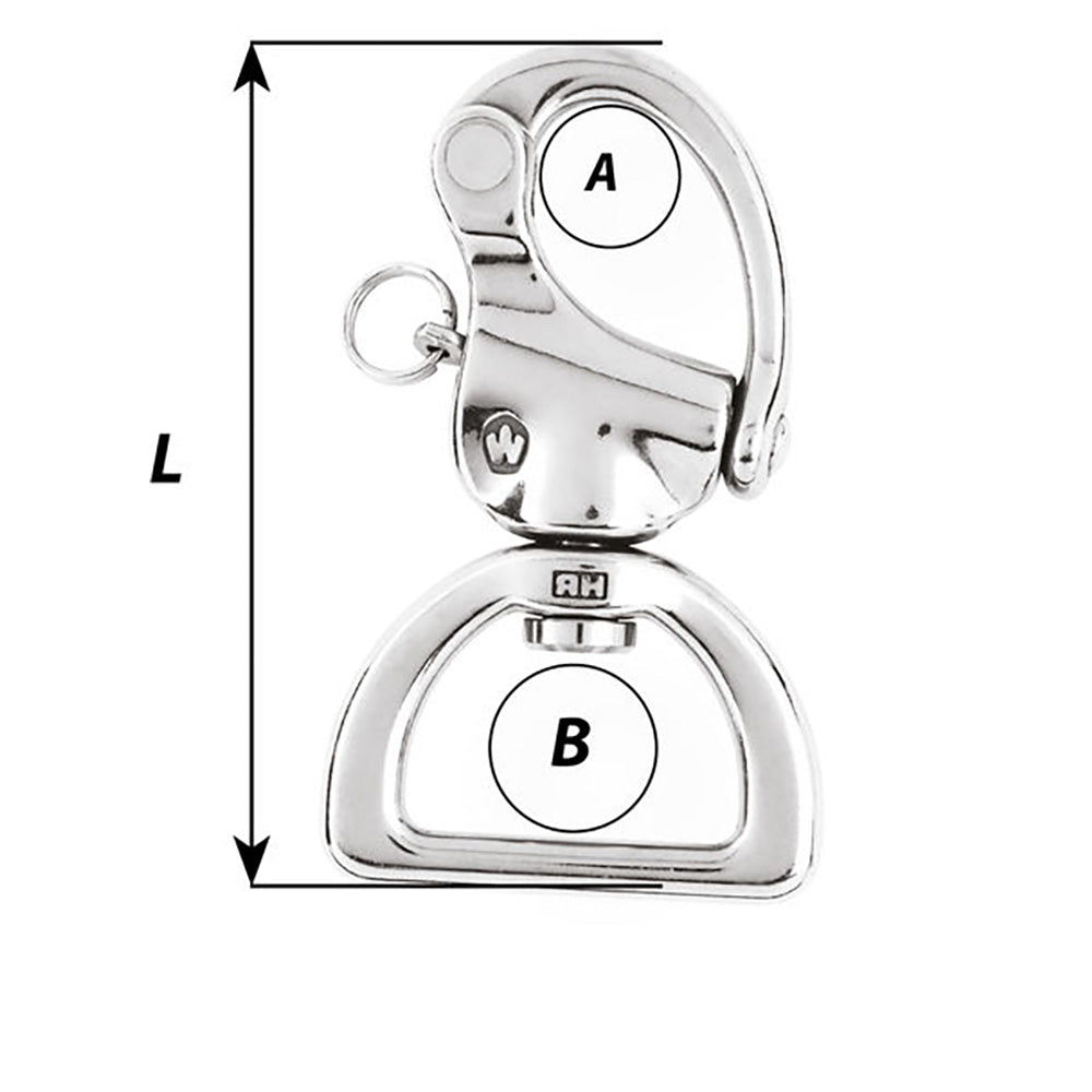 Suncoast Marine and Auto offers Wichard Webbing Snap Shackle - 3-1/8" [02374]
