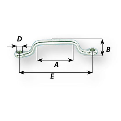 Suncoast Marine and Auto offers Wichard Webbing Eye Strap - 4mm Diameter - 5/32" - 56mm Spacing - 2-13/64" [09211]