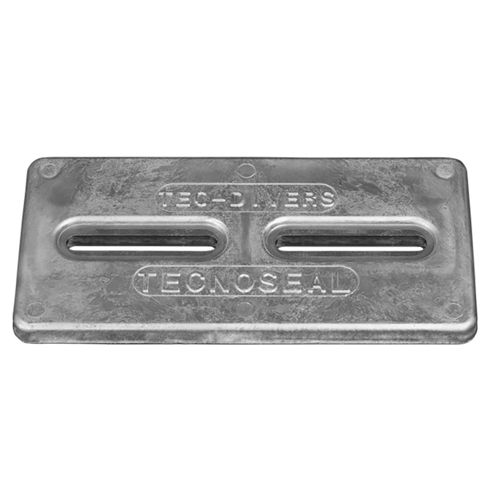 Suncoast Marine and Auto offers Tecnoseal Rectangular Zinc Plate Anode w/Inserts - 12" x 6" x 1" [TEC-DIVERSD]