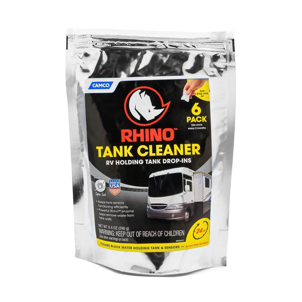 Suncoast Marine and Auto offers Camco Rhino Holding Tank Cleaner Drop-INs - 6-Pack [41560]