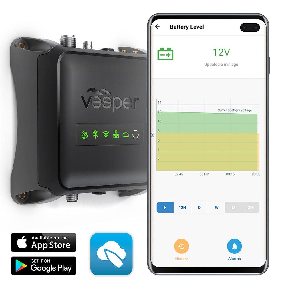 Suncoast Marine and Auto offers Vesper Cortex M1- Full Class B SOTDMA SmartAIS Transponder w/Remote Vessel Monitoring - Works Worldwide [010-02815-20]